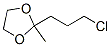 5-Chloro-2-pentanone ethylene ketal Structure,5978-08-5Structure