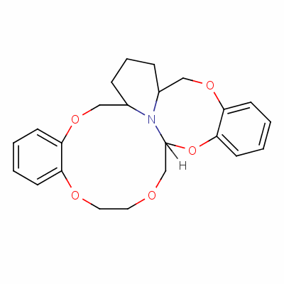 19,20,22,23-Tetrahydro-12h-7,11-nitrilo-6h-dibenzo[b,k][1,4,7,10,13]pentaoxacycloicosin Structure,59945-37-8Structure