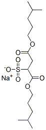 2-Sulfo-butanedioic acid 1,4-bis(1-methylpentyl) ester sodium salt (1:1) Structure,6001-97-4Structure