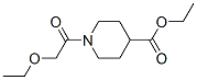 4-Piperidinecarboxylicacid,1-(ethoxyacetyl)-,ethylester(9ci) Structure,600139-52-4Structure