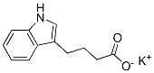 Indole-3-butyric acid potassium salt Structure,60096-23-3Structure