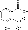 3-Hydroxy-2-nitrobenzoic acid Structure,602-00-6Structure