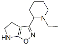 4H-pyrrolo[3,2-d]isoxazole,3-(1-ethyl-2-piperidinyl)-5,6-dihydro-(9ci) Structure,603068-02-6Structure