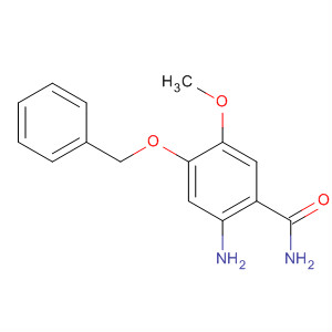 2-Amino-4-benzyloxy-5-methoxybenzamide Structure,60547-98-0Structure