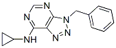 3H-1,2,3-triazolo[4,5-d]pyrimidin-7-amine, n-cyclopropyl-3-(phenylmethyl)-(9ci) Structure,606108-02-5Structure