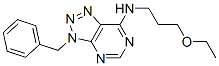 3H-1,2,3-triazolo[4,5-d]pyrimidin-7-amine, n-(3-ethoxypropyl)-3-(phenylmethyl)-(9ci) Structure,606108-10-5Structure