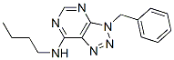 3H-1,2,3-triazolo[4,5-d]pyrimidin-7-amine, n-butyl-3-(phenylmethyl)-(9ci) Structure,606108-12-7Structure