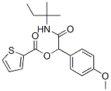 2-Thiophenecarboxylicacid,2-[(1,1-dimethylpropyl)amino]-1-(4-methoxyphenyl)-2-oxoethylester(9ci) Structure,606114-61-8Structure