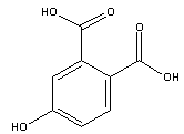 4-Hydroxyphthalic acid Structure,610-35-5Structure