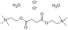 Succinylcholine chloride dihydrate Structure,6101-15-1Structure