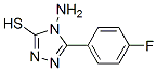 4-Amino-5-(4-fluorophenyl)-4H-1,2,4-triazole-3-thiol Structure,61019-25-8Structure