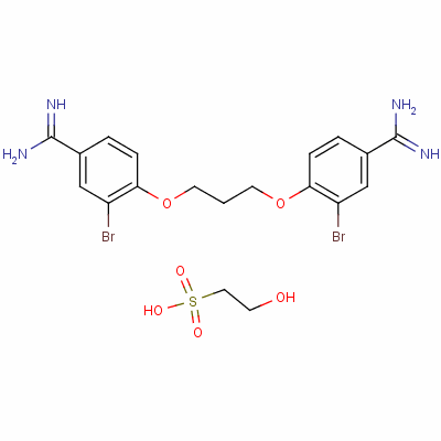 Dibromopropamidine diisethionate Structure,614-87-9Structure