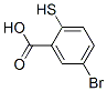 5-Bromo-2-mercaptobenzoic acid Structure,61954-80-1Structure