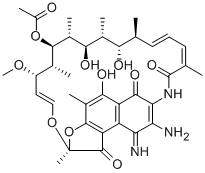 3-Amino-1,4-dideoxy-1,4-dihydro-4-imino-1-oxo-rifamycin Structure,62041-01-4Structure