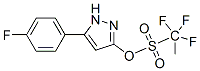 5-(4-Fluorophenyl)-1-methyl-1H-pyrazol-3-yltrifluoromethanesulfonate Structure,623577-34-4Structure