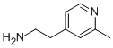 4-Pyridineethanamine,2-methyl-(9ci) Structure,625438-03-1Structure