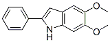 5,6-Dimethoxy-2-phenylindole Structure,62663-26-7Structure