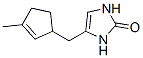 2H-imidazol-2-one, 1,3-dihydro-4-[(3-methyl-2-cyclopenten-1-yl)methyl]- Structure,628731-20-4Structure
