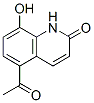 5-Acetyl-8-hydroxy-1H-quinolin-2-one Structure,62978-73-8Structure