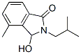 1H-isoindol-1-one, 2,3-dihydro-3-hydroxy-4-methyl-2-(2-methylpropyl)-(9ci) Structure,630114-12-4Structure