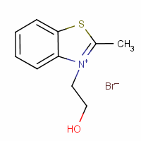 3-(2-Hydroxyethyl)-2-methylbenzothiazolium bromide Structure,63123-34-2Structure