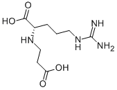 N<sup>2</sup>-(2-carboxyethyl)-n<sup>5</sup>-(diaminomethylene)-l-ornithine Structure,63358-47-4Structure