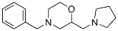 4-Benzyl-2-((pyrrolidin-1-yl)methyl) morpholine Structure,635699-06-8Structure