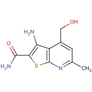 3-Amino-4-hydroxymethyl-6-methyl-thieno[2,3-b]pyridine-2-carboxamide Structure,635731-89-4Structure