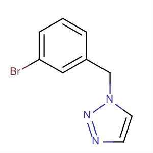 1-(3-Bromobenzyl)-1h-1,2,3-triazole Structure,63777-95-7Structure