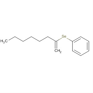 (1-Octen-2-ylselanyl)benzene Structure,63831-77-6Structure