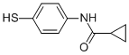 Cyclopropanecarboxylic acid N-(4-sulfanylphenyl)amide Structure,639090-54-3Structure