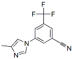 3-(4-Methyl-1H-imidazol-1-yl)-5-(trifluoromethyl)benzonitrile Structure,641571-12-2Structure