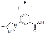 3-(4-Methylimidazol-1-yl)-5-trifluoromethylbenzoic acid Structure,641571-13-3Structure