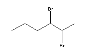 2,3-Dibromohexane Structure,6423-02-5Structure