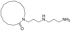 1-[3-[(3-Aminopropyl)amino]propyl ]azacyclotridecan-2-one Structure,64414-60-4Structure