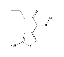 Ethyl 2-(2-aminothiazole-4-yl)-2-hydroxyiminoacetate Structure,64485-82-1Structure