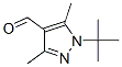 1-(tert-Butyl)-3,5-dimethyl-1H-pyrazole-4-carbaldehyde Structure,647824-51-9Structure