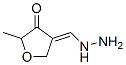 4-(Hydrazinomethylidene)-2-methyltetrahydrofuran-3-one Structure,648408-61-1Structure