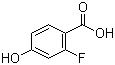 2-Fluoro-4-hydroxybenzoic acid Structure,65145-13-3Structure