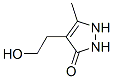 4-(2-Hydroxyethyl)-5-methyl-1,2-dihydro-3H-pyrazol-3-one Structure,65287-96-9Structure