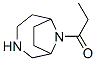 3,9-Diazabicyclo[4.2.1]nonane, 9-(1-oxopropyl)-(9ci) Structure,653600-88-5Structure