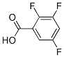 2,3,5-Trifluorobenzoic acid Structure,654-87-5Structure