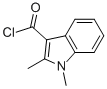 1H-indole-3-carbonyl chloride, 1,2-dimethyl-(9ci) Structure,65610-45-9Structure