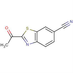 6-Benzothiazolecarbonitrile,2-acetyl-(9ci) Structure,65840-57-5Structure