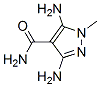 1H-pyrazole-4-carboxamide, 3,5-diamino-1-methyl- Structure,65889-65-8Structure