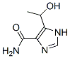 1H-imidazole-4-carboxamide, 5-(1-hydroxyethyl)-(9ci) Structure,66054-09-9Structure