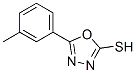 5-(3-Methylphenyl)-1,3,4-oxadiazole-2-thiol Structure,66147-19-1Structure