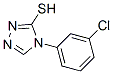 4-(3-Chlorophenyl)-4H-1,2,4-triazole-3-thiol Structure,66297-55-0Structure