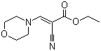 Ethyl 2-cyano-3-morpholin-4-ylprop-2-enoate Structure,6630-64-4Structure