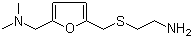2-[([5-[(Dimethylamino)methyl]-2-furyl]methyl)thio]ethan-1-amine Structure,66356-53-4Structure
